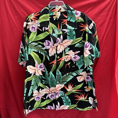 VTG 80s New Old Stock Aloha Beachwear Of Riverside CA. Hawaiian XXL Shirt