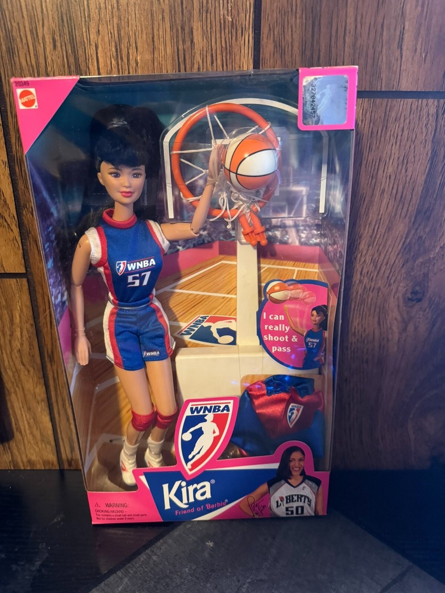MATTEL 20349 WNBA KIRA FRIEND OF BARBIE BASKETBALL DOLL NIB