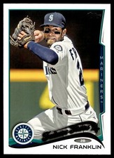 2014 Topps #169 Nick Franklin Future Stars Seattle Mariners