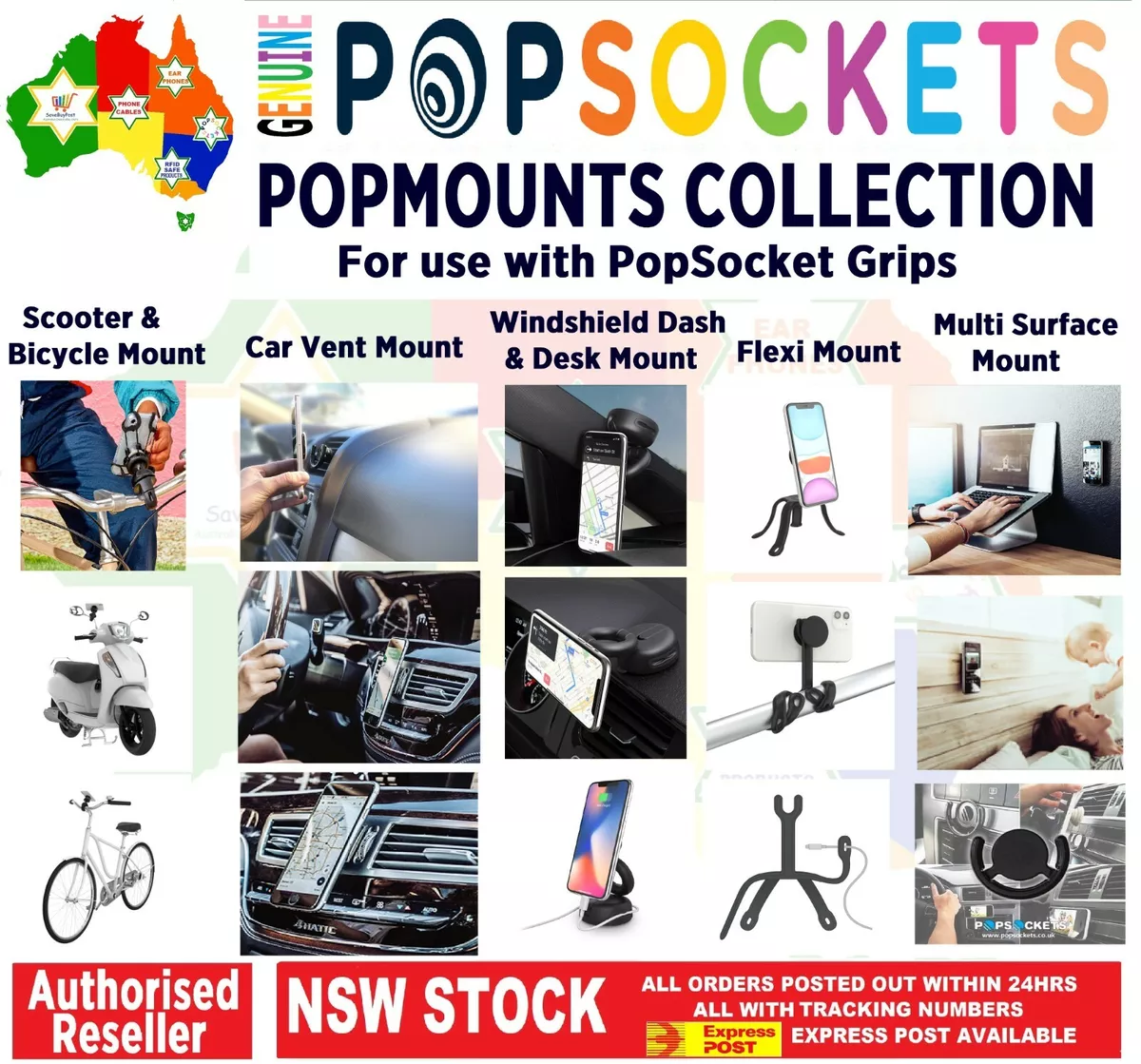 Bike phone mount best sale popsocket