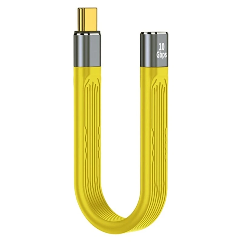 Short USB C Cable 10/40Gbps Data Transfer PD Fast Charging USB C to USB C Cable - Image 3 of 4
