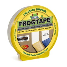 Frog Tape Delicate Surface Painter’s Masking Tape Yellow Various Sizes Available