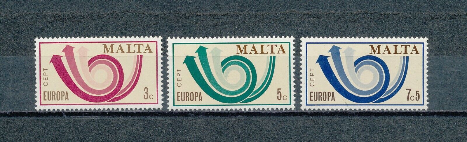 Malta    469-71 MNH, Europa, 1973