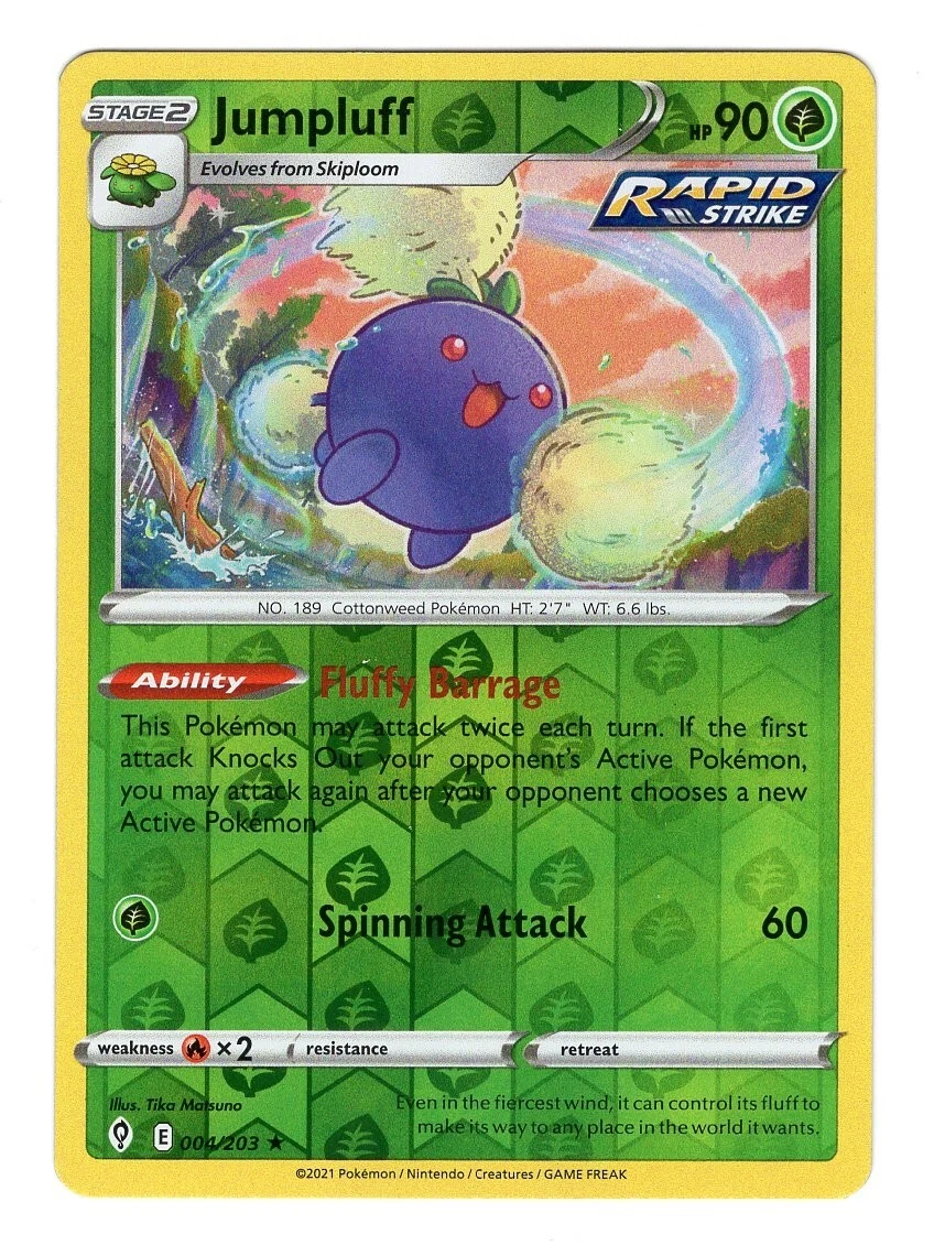 Jumpluff Pokémon TCG Cards for sale | eBay