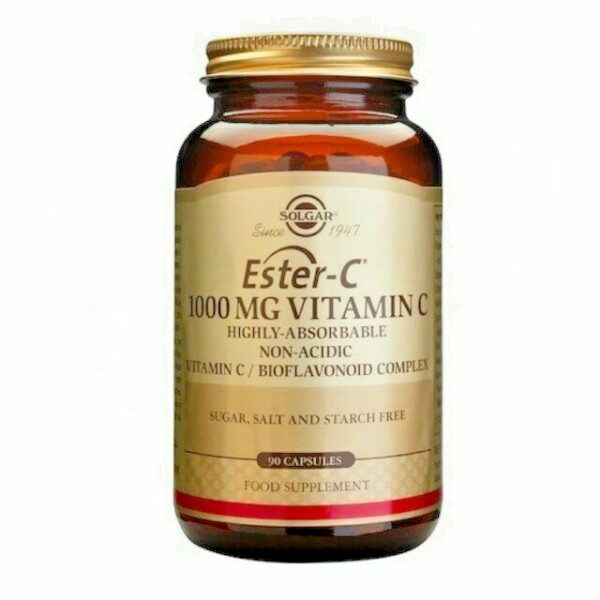 Solgar Ester-C 1000mg Vitamin C 90 Capsules