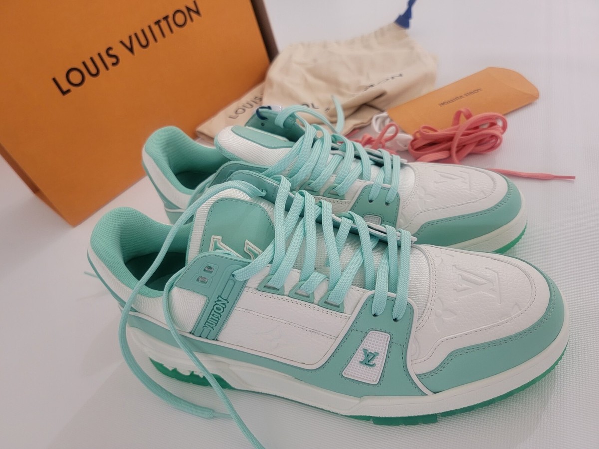 LOUIS VUITTON X VIRGIL ABLOH LV TRAINER SNEAKERS NEW STYLE LOUIS VUITTON X VIRGIL ABLOH LV TRAINER SNEAKERS NEW STYLE