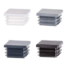 Pipe plug fin plug pipe cap plug for square pipe square cover