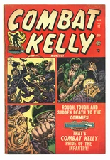 COMBAT KELLY #12 4.0 ATLAS PRE-CODE WAR TAN/OW PGS 1953