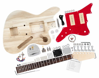 Rocktile JAG-Design E-Gitarre Bausatz selber bauen Do It Yourself Kit DIY Set