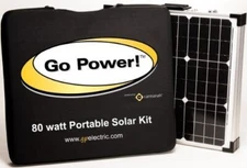 NEW Go Power! GP-PSK-90 90W Portable Folding Solar Kit