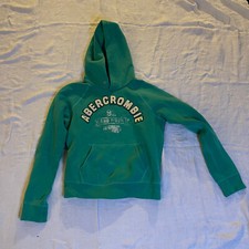 Abercrombie and Fitch - Green Girls Hoodie - Hood Pocket Sweatshirt - Medium