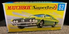 Matchbox Lesney No 62 Mercury Cougar Empty Repro G Box