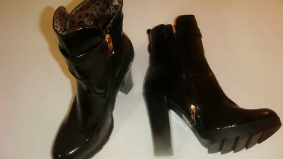 DB DK FASHION BOOT BLACK SIZE 9