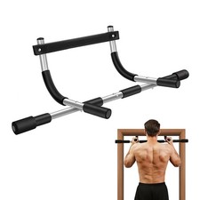 Barra De Dominadas Ajustable De Acero Para Gimnasio En El Hogar