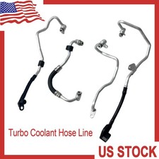 4pcs Turbo Coolant Hose Line For Mercedes Cls550 Gl550 E550 S550 Sl550 2011-2018