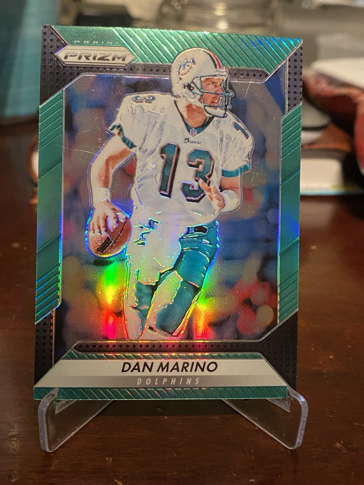 2016 Panini Prizm Dan Marino #135 Green Prizm Miami Dolphins HOF Sharp Card!!