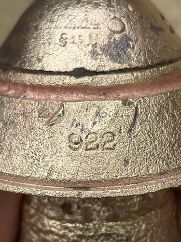 WW1 German Trench Art Cleaned End Fuse Somme Relic HZ 14 Battlefield Piece - Picture 13 of 16