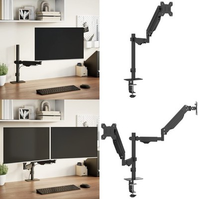 Monitorarm Monitorhalterung Tischhalterung für Max 27 Zoll VESA 75/100mm
