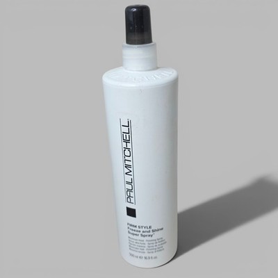 Paul Mitchell Firm Style Freeze & Shine Super 16.9oz Maximum Hold Hair Spray New