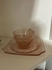 Jeanette Adam Pink Coffee Cup and Saucer,Excellent Condition — photo 2