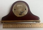 Danbury Clock Co Mahogany Quartz Wood Mantle Shelf Clock German Mvmnt Works Prop — photo 2