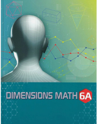 Dimensions Math 6A Workbook good condition and Cheap School Math TextBook 