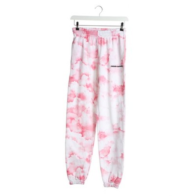 Jogginghose Rotate Birger Christensen Rosa Weiß XS