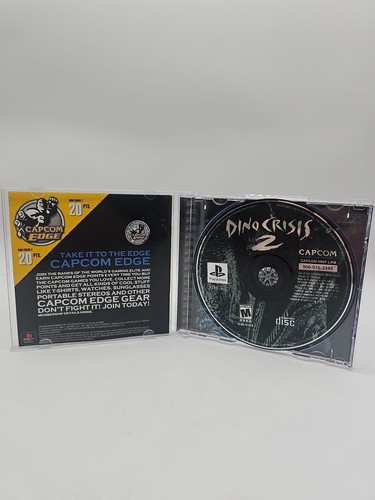 Dino Crisis 2 (Sony PlayStation 1, PS1 2000) CIB / Complete - Tested - Reg. Card - Picture 4 of 8