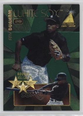 1995 Pinnacle Zenith Edition Rookie Roll Call Ray Durham #8 RC 0c9g