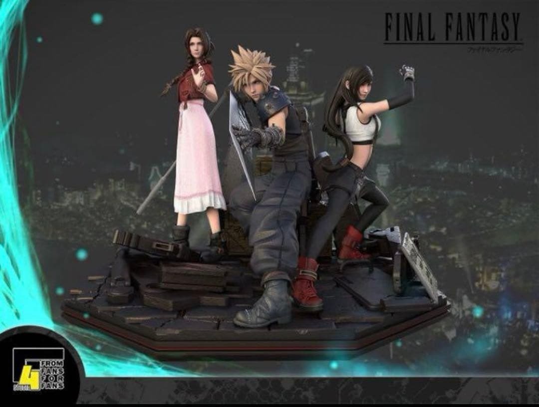 F4 Studio FFVII Cloud Strife 1/4 Scale Statue Final Fantasy 7