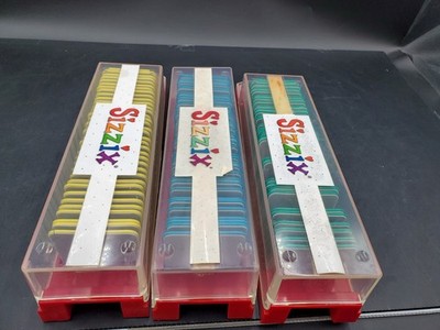  3 Sizzix Sizzlits Alphabet Die Sets-Big Top+Bozo+Funky Brush Scrapbook Alpha