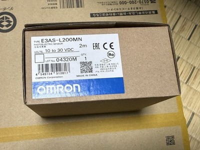 OMRON E3AS-L200MN Time-of-Flight Photoelectric Sensor Distance Sensor