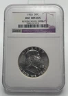 1963 Franklin Half Dollar NGC UNC DETAILS Reverse Wheel Mark