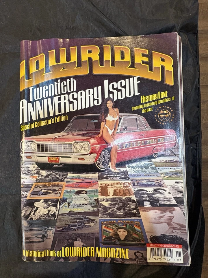 Vintage Lowrider Magazine Lot Of 12- 1997 Complete! Car Automobile Classic Rides Foto 4 de 4