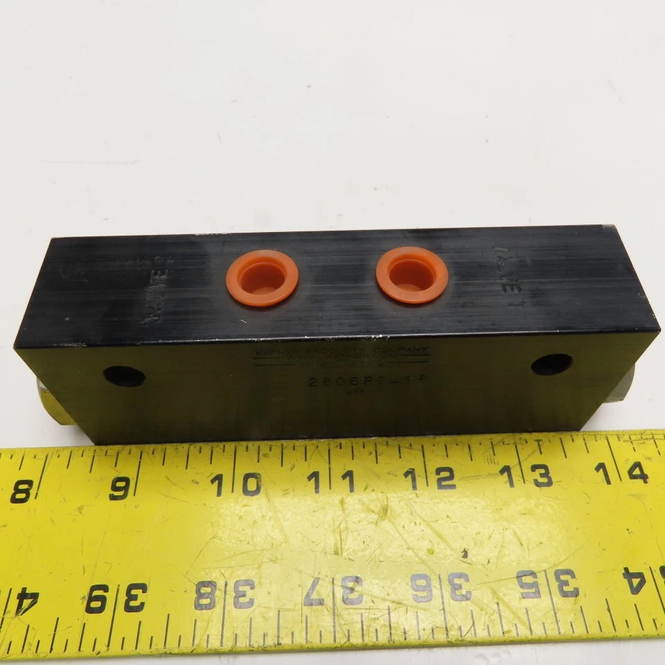 Kepner Kep-O-Seal 2806P2-18 Vanne De Clapet Sécurisée 1/4" NPT - Photo 3/4