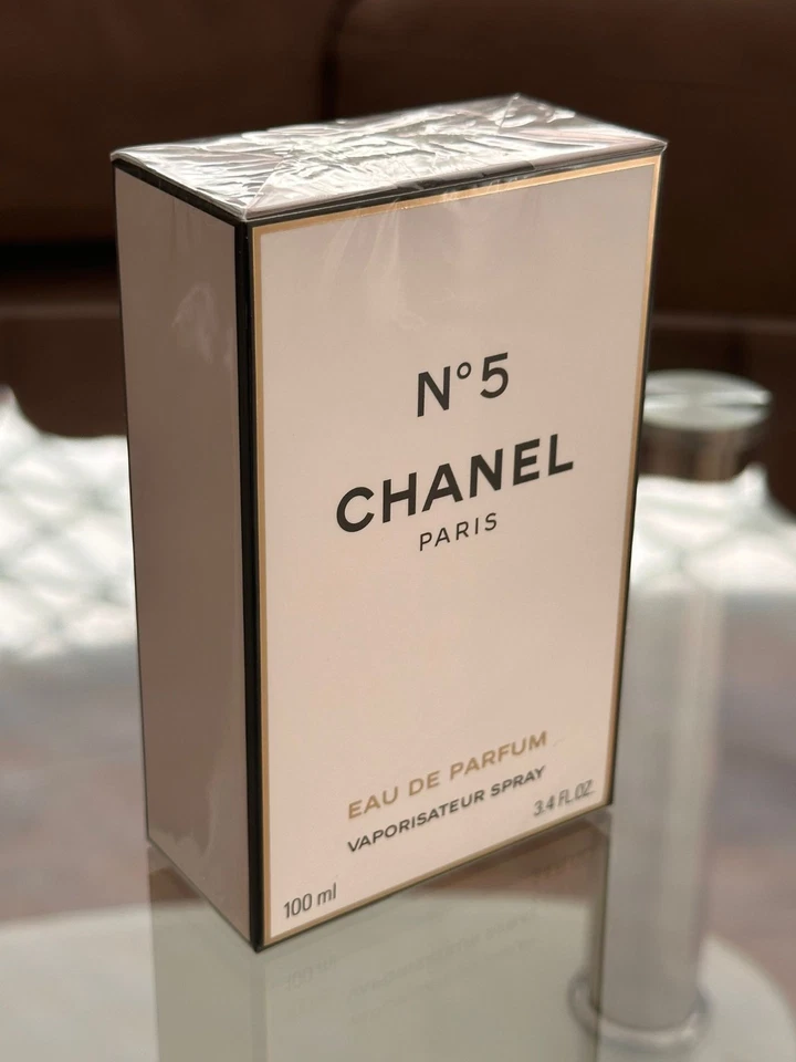Chanel N°5 Eau De Parfum Donna 100ml Vaporizzatore Spray - Nuovo & Sigillato - Image 4 of 4