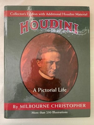 Houdini A Pictorial Life. COLLECTOR'S EDITION. Hardcover. Milbourne Christopher