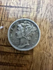 1938 silver mercury dime