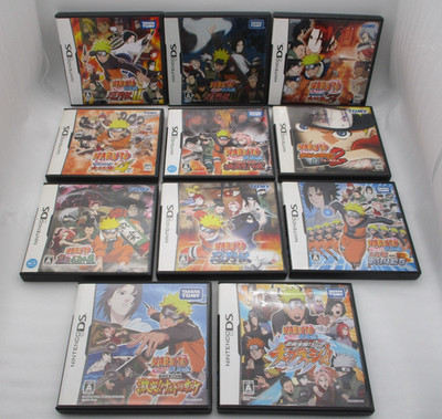 Nintendo DS NARUTO RPG 2 3 Saikyo Ninja Daikesshu ... 11 Spiele Japan Import NDS