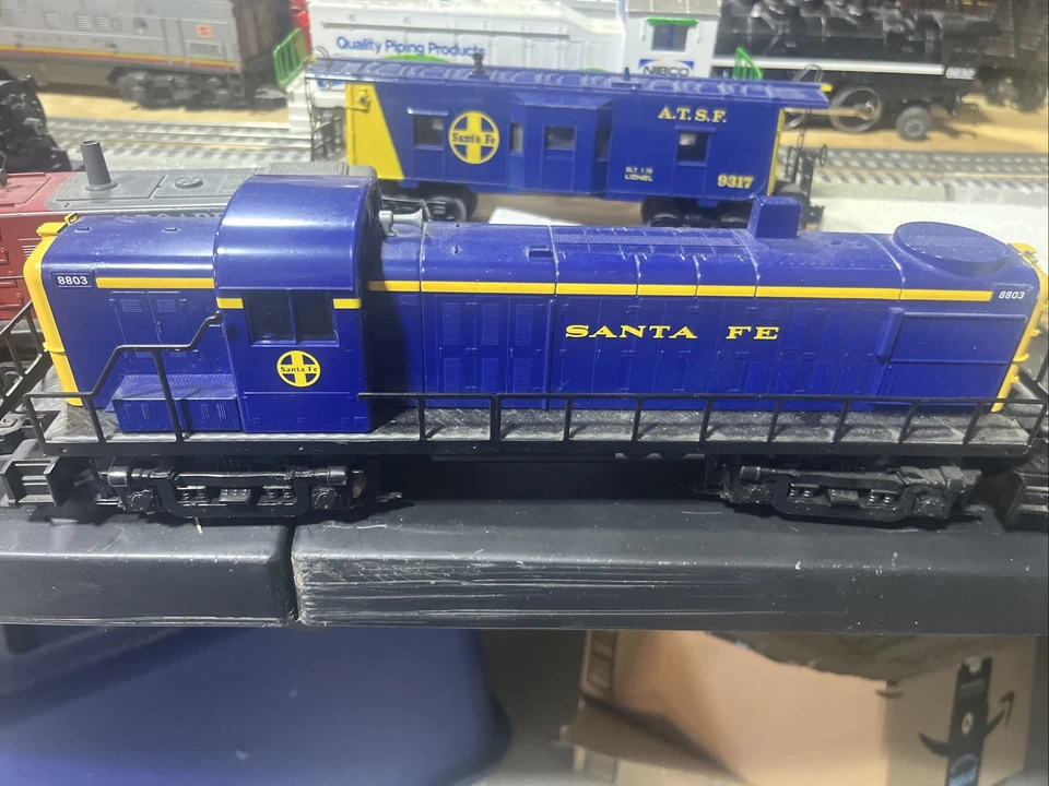 Lionel 6-18803 Santa Fe Spur R3 - O - geprüft - läuft ohne Karton gratis 9317 Wagen ohne Kartons - Bild 2 von 4