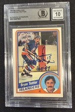 Bryan Trottier Signed 1984-85 O-Pee-Chee #139 BGS Authentic 10 Auto Islanders