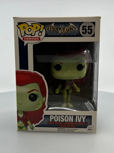 Funko POP! Heroes DC Comics Batman: Arkham Asylum Poison Ivy #55 DAMAGED BOX