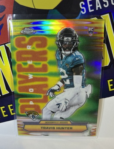 2025 Topps Chrome Travis Hunter Refractor (RAW)
