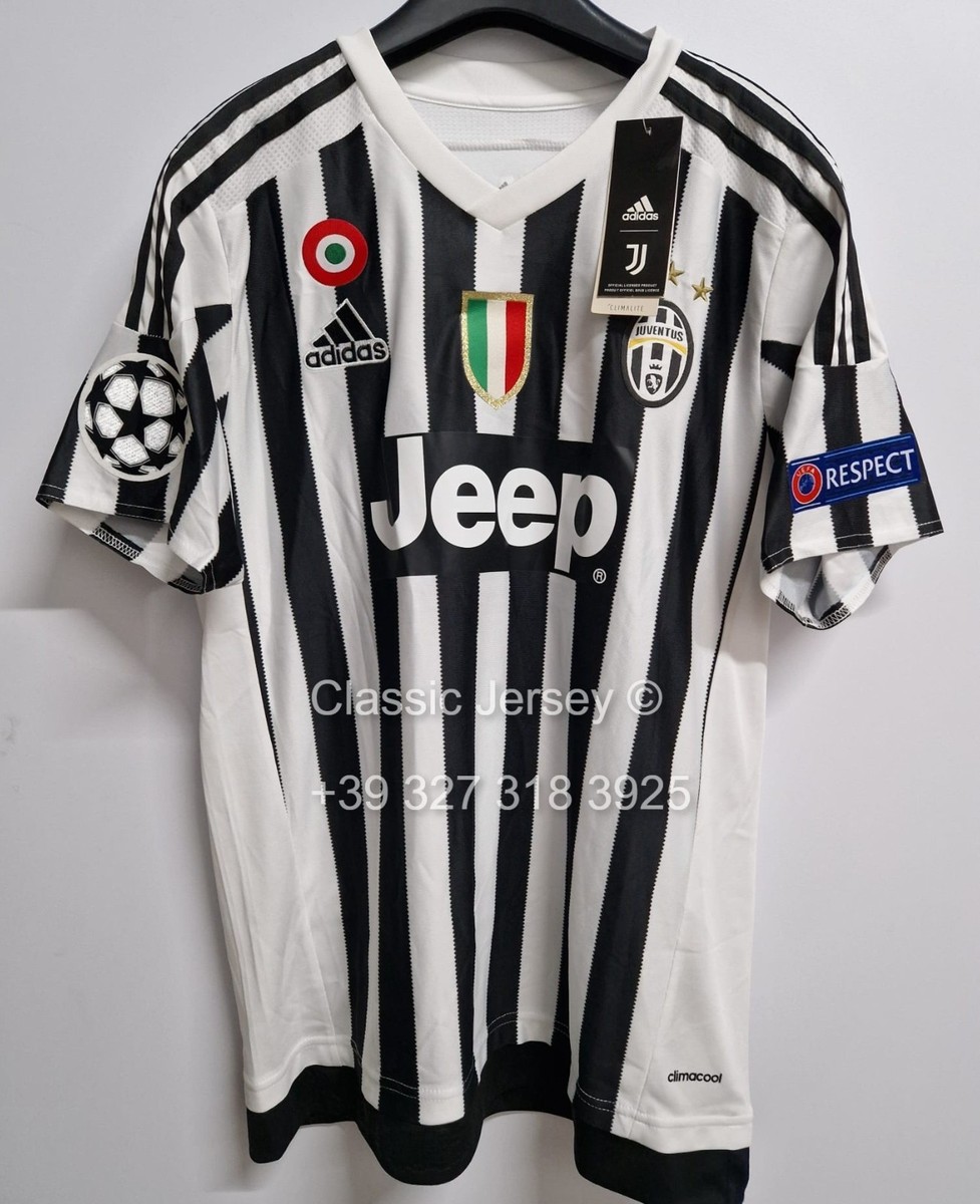 Jersey JUVENTUS Home 2015 2016 DYBALA CHIELLINI POGBA KHEDIRA