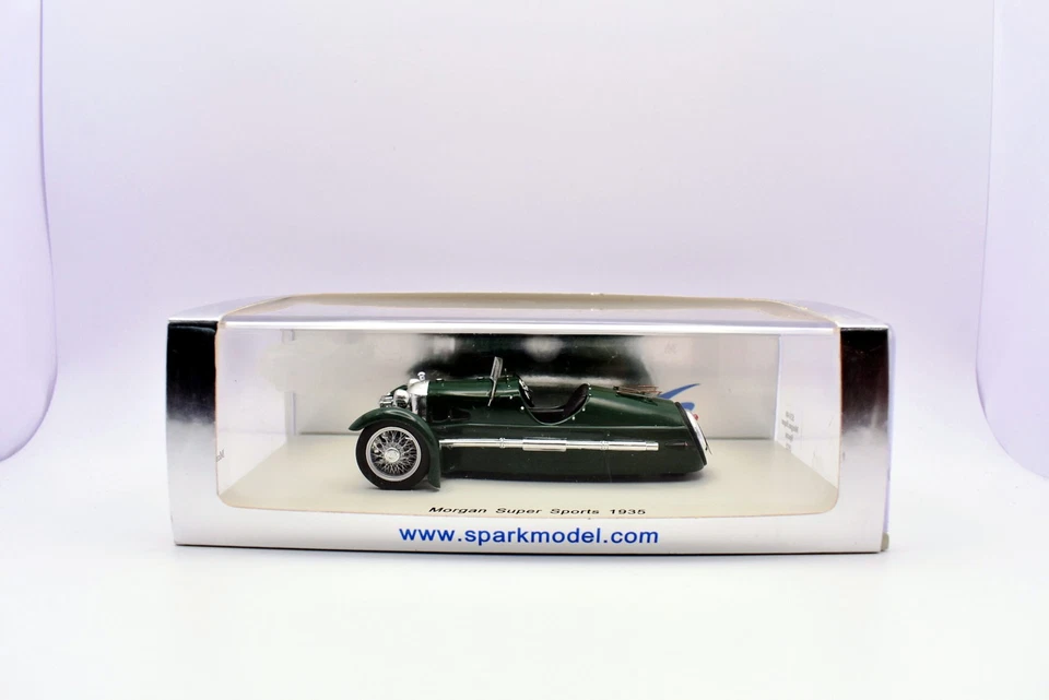 Modellino auto racing scala 1:43 Morgan super sports spark modellismo statico - Immagine 2 di 4