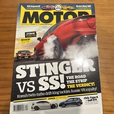 Motor Mag 2017 Kia Stinger v VF SS Commodore Civic Type R v Golf GTi BMW M5 I30