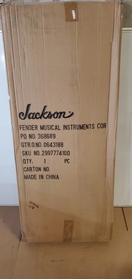 Jackson Randy Rhoads Case 6/7 Gitarrenkoffer Koffer Hartschale Schwarz Neu