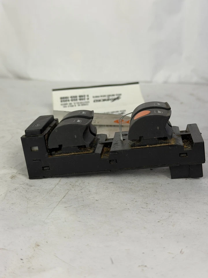 Interruptor de ventana principal delantero izquierdo Audi A6 Allroad 1998-2005 OEM Foto 4 de 4