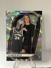 Elizabeth Kitley RC Cracked Ice 2024 Panini Prizm WNBA #140 Las Vegas Aces