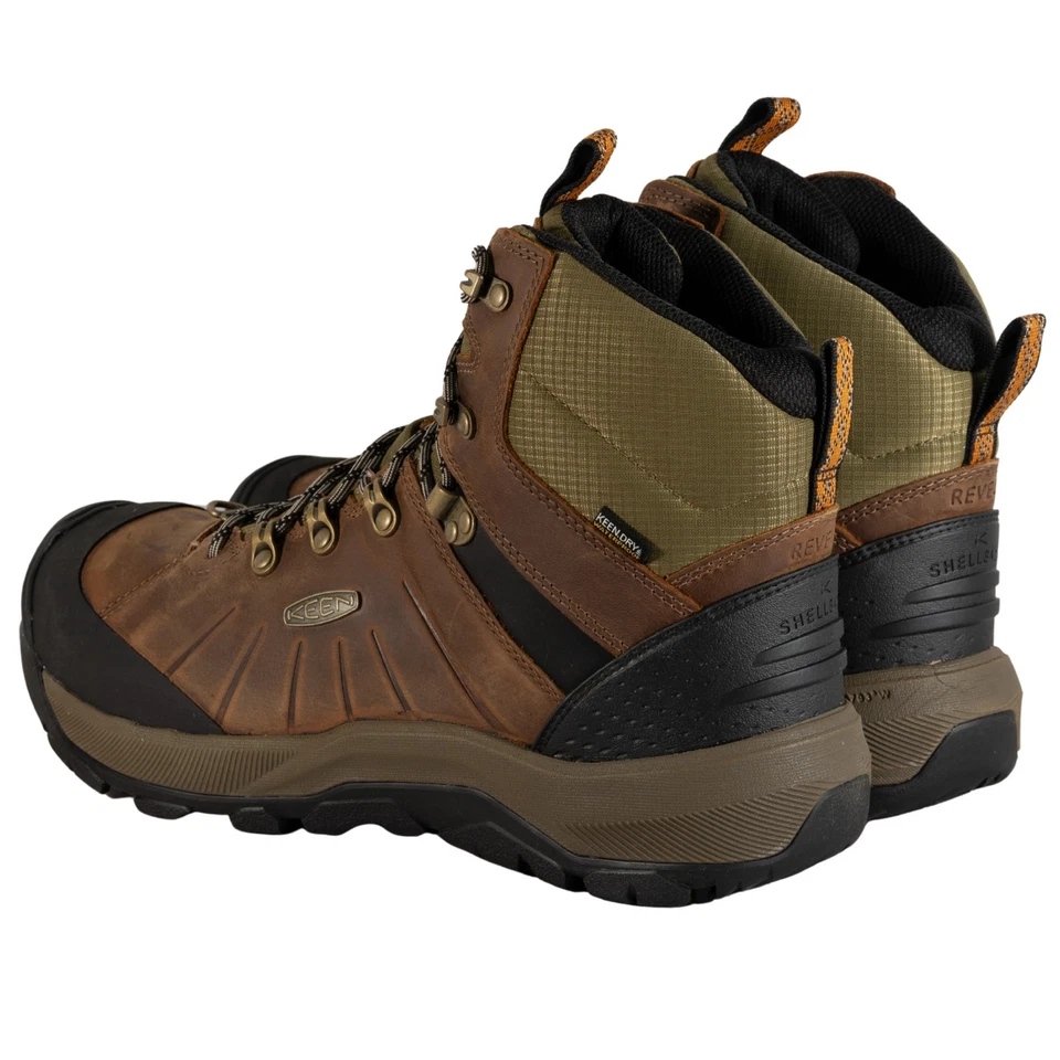 Botas de nieve impermeables con aislamiento polar de media altura Keen Revel 4 para hombre talla 11 M Foto 4 de 4